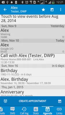 DW Contacts & Phone android App screenshot 4