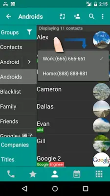 DW Contacts & Phone android App screenshot 6